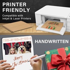 300 Brown Kraft Paper Envelopes 5×7 Invitation A7 5.25×7.25 Self Seal Card Photo