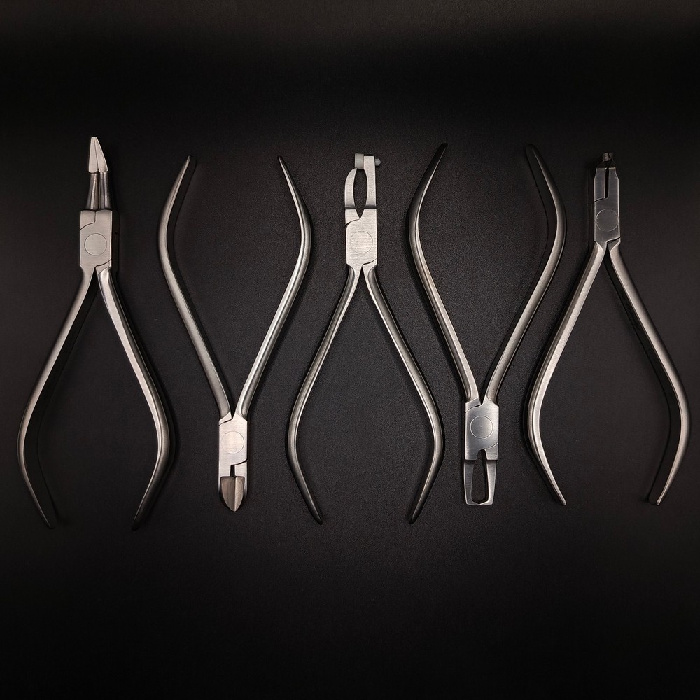 5x HU-FRIEDY Short Band, Bracket Remover, Slim Weingart, Hard Wire Distal Cutter