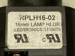 Ledtronics,RPLH16-02,Indicating Light
