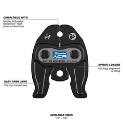 Milwaukee 49-16-2453M 1/2″ Streamline ACR Press Jaw for M12 FORCE LOGIC