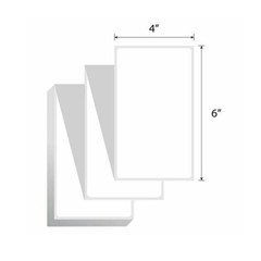 Fanfold 4″ x 6″ Direct Thermal Shipping Labels Perforated Compatible Zebra Elton