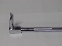 36″ Halligan bar with Nickel Finish. Hardened High Carbon Steel. 11 Lbs – z5