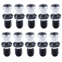 20Pcs CAT40 75° 0.747″ Pull Stud Coolant Thru Retention Knob For Mori Doosan
