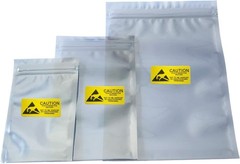 30Pcs Mixed Sizes Anti Static Bags ESD Resealable Bag 3.5 Hard Drive SSD GPU