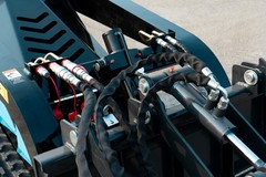 Hydraulic Wood Grapple Grabber Attachment For TYPHON STOMP X1300 Mini Skid Steer