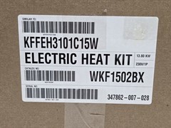 New Warren – WKF1502BX – 13.8 kW Electric Heater with Breaker Carrier Heat kit