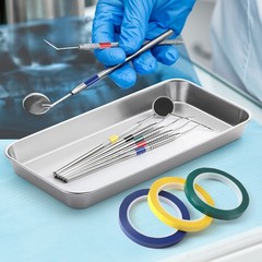 Dental Instruments Identification Tape Autoclavable 0.24″ 0.40″Width 10 Colors