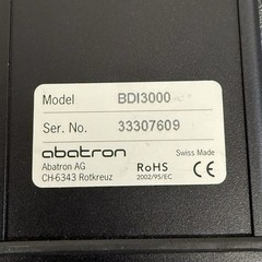 Abatron BDI3000 JTAG BDM Debug Interface Ethernet RS232 Power Supply Tested