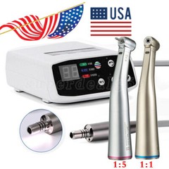 Dental Electric LED Brushless Micro Motor /1:1 1:5 Increasing Fiber Handpiece