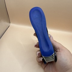 ACCO Brands Inc. Swingline Transparent Blue Desktop Stapler Works RARE Y2K