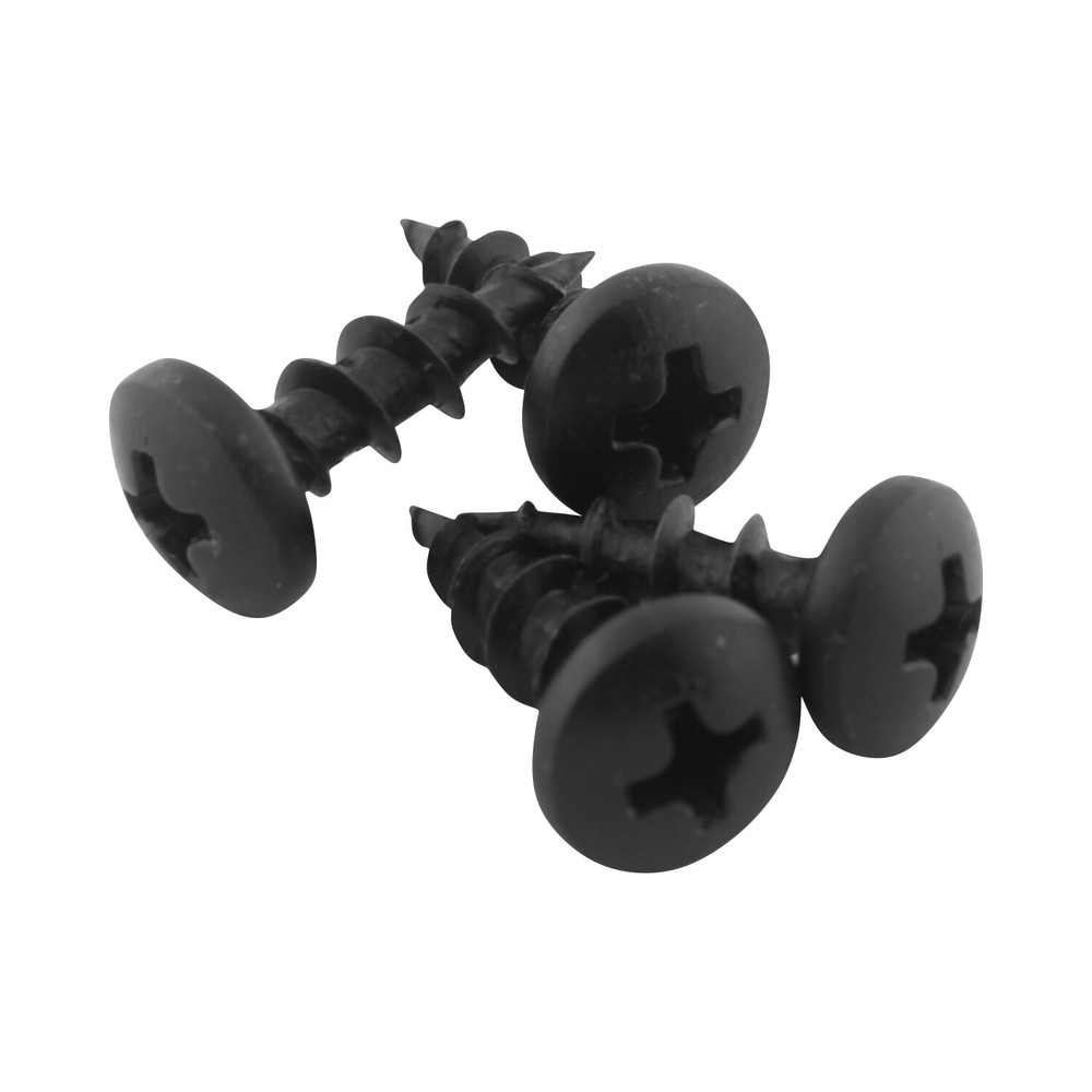 #10-9 x 5/8″ Deep / Coarse Thread Phillips Pan Head Screws Black Phosphate