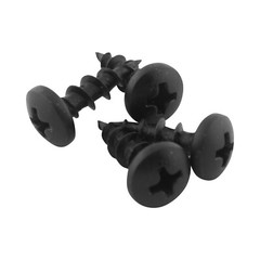 #10-9 x 5/8″ Deep / Coarse Thread Phillips Pan Head Screws Black Phosphate