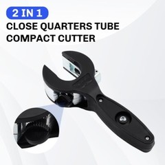 Portable Ratcheting Tube Cutter for Copper, PVC & Metal Pipes (1pc)