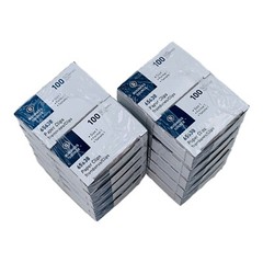 20 Boxes Regular Paper Clips Size 1, 100 Steel Paper Clips Per Box