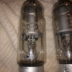 Pair Amperex 872AX Vintage Vacuum Tube
