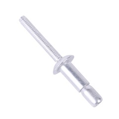 Structural Pop Rivets Dome Head Steel Monobolt Breakstem Fasteners 4.8mm 6.4mm