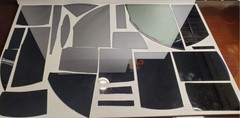 Genuine Silicon Semiconductor Wafer Wafers Slices For Design Crafts Use Lot MKK