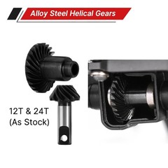 Injora Frontrear Axles Set – 4Mm Extended Aluminum Complete Axles For Trx4M