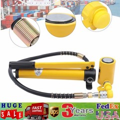 10Ton Hydraulic Cylinder Jack Low Profile Porta Power Ram Single Acting RSC-1050