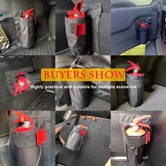 Fire Extinguisher Car Mount Oxford Storage Bag Fire Extinguisher Mount