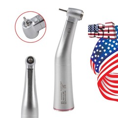 Dental 1:5 Fiber Optic LED Contra Angle Handpiece Fits NSK/Kavo Mini Head