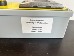 PROTECH SYSTEMS Guarding and Automation Palm Button Model 74-25 NEW