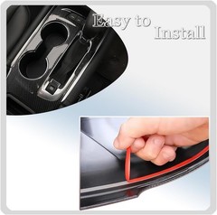 Center Console Frame Gear Shift Panel Cover, for Chevrolet Malibu 2016-2022 2…