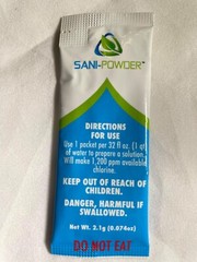 Hypochlorous Acid Granules – 10 x 2.10 Gram Packets – Commercial Disinfectant