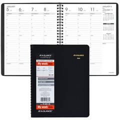 2026 At-A-Glance 70-865 Weekly Appointment Book with Full Weekend, 7 x 8-3/4″