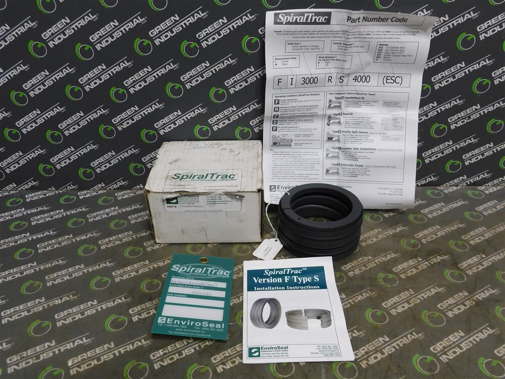 NEW EnviroSeal FI3000RS4250(ESC) SpiralTrac Axially Split Seal Version F Type S