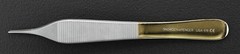 Snowden-Pencer 32-0505 Adson Dressing Forceps, Diamond Points, Smooth 4-7/8″