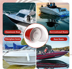 Self-Adhesive DIY Keel Guard for Fiberglass and Specific Aluminum Boats – Boat K