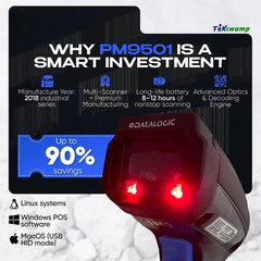 1 YEAR WARRANTY💯Handheld Barcode Scanner🔹Similar to Datalogic PM9501-DPM910RB