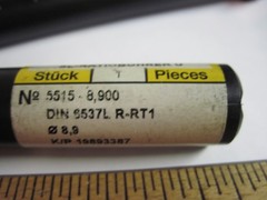 8.9mm Solid Carbide Drill 5xD Nano FIREX Coating, 103mm OAL, Guhring 5515-8.900