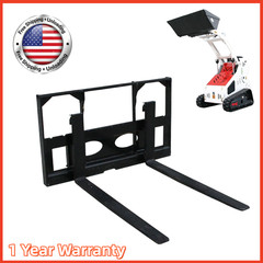 Mini Skid Steer Loader Attachment Pallet Forklift Fork FREE SHIPPING 2026 USA