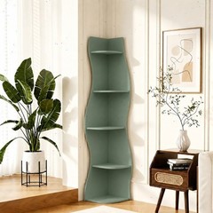 Lockers S-shaped storage corner bookshelf