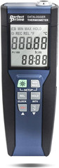 TC0376, High Precision Platinum RTD Thermometer Datalogger with Probe, RS-232/US