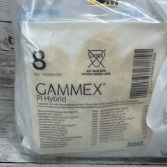 Gammex PI Hybrid Surgical Gloves Sterile Ansell *37 Pair* Size: 8 *See Date*5-25