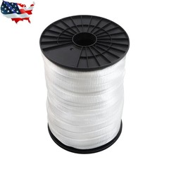 Polyester Pull Tape, 3/4″ x 600′ Mule Tape Flat Rope, 2500 lb Tensile Capacity