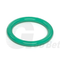 3.55mm Cross Section Metric FPM FKM Rubber O-Rings 3mm-390mm ID 75 Shore A Green