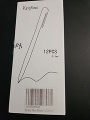 Kyinflose 12 Pack Black Pens 1missing Pen
