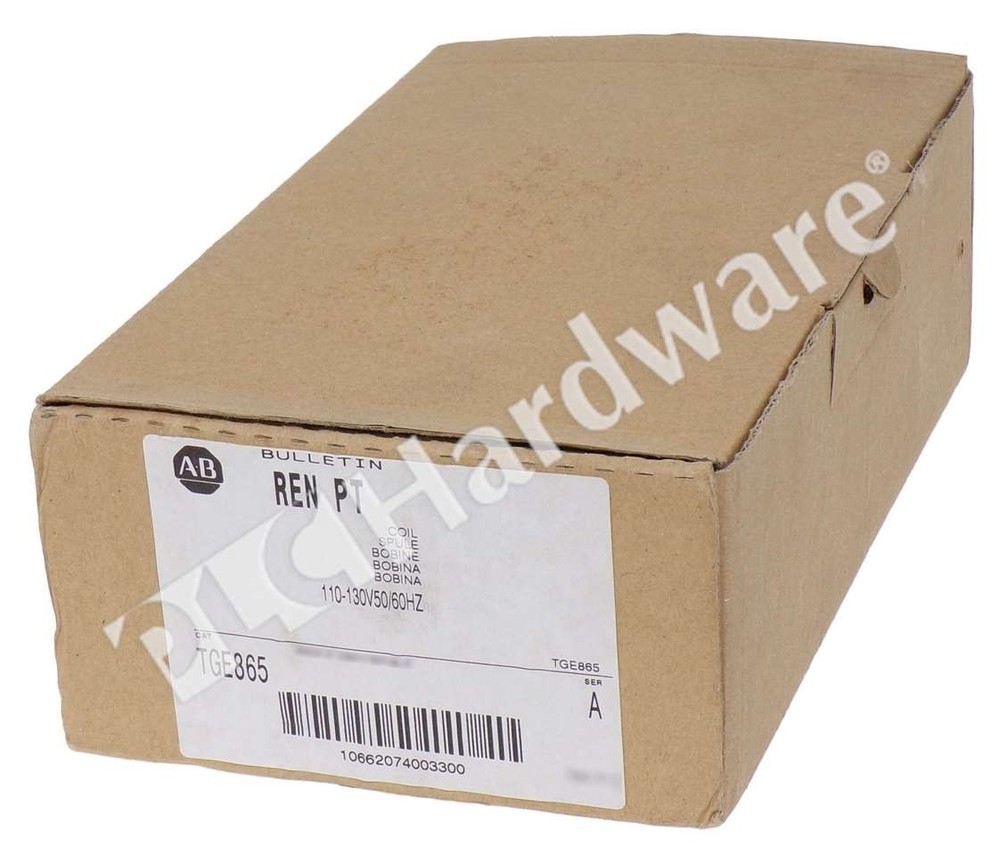 Open Pre-owned Allen Bradley TGE865 /A IEC Contactors AC Coil Replacement