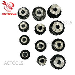 24 Pcs Valve Carbon Steel Face HCS Cutter Set USA Shipping ACTOOLS