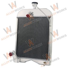 3 Row Aluminum Radiator For Ford 8N 9N 2N Models 8N8005 86551430 Tractors