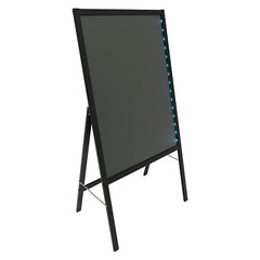 LED Message Writing Board,50*70cm Illuminated Erasable Menu Board Sign 7 colors