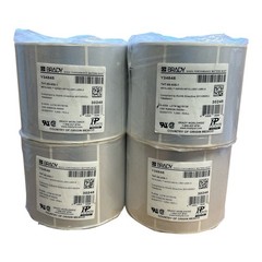 Brady Y34545 3 Core Metallized Glossy Polyester Rating Plate Labels 1000/Roll
