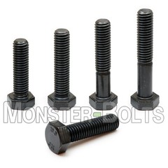 M6 Hex Cap Bolts / Screws, 10.9 Alloy Steel, Metric Coarse 1.0 DIN 933 931 Tap