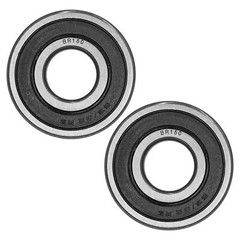 Caltric 63/22-2RS 63/22-2RR9D Rubber Seal Ball Bearings 22x56x16 / 63/22 2RS