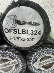 OfficeSmartLabels 2-1/8 x 2-3/4 inch