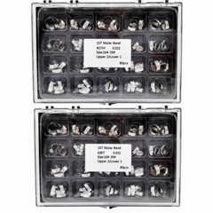 Bandas de ortodoncia dental Tubo Bucal Primer molar Roth/MBT 022 “16#-35# U2L1